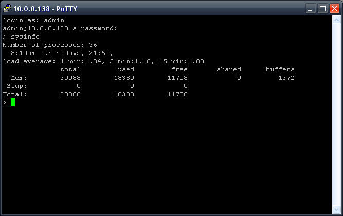 3G9WT command line interface