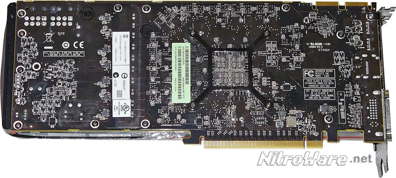HD7970 3GB Reference card - Back side
