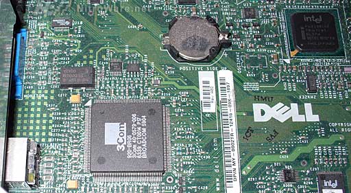 Dell Optiplex GX110 mainboard with onboard 3Com 920 Managment Adapter - 2000