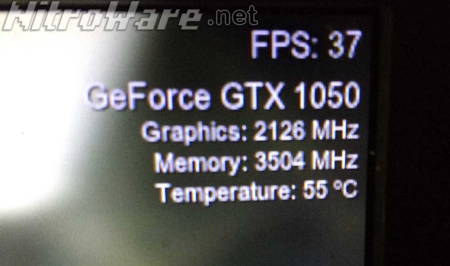 GTX 1050 Unigine Valley overclock GPU Boost