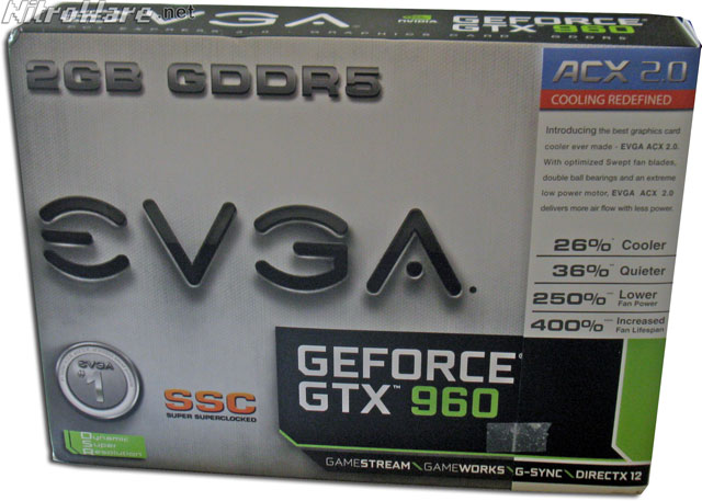 EVGA GTX 960 SSC box now advertises DirectX12 support...