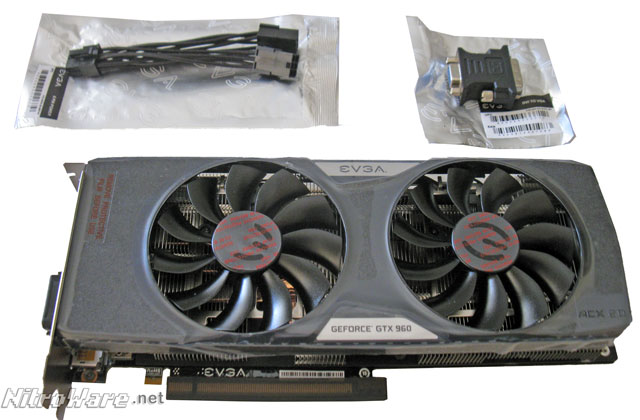 EVGA GTX 960 SSC unboxed