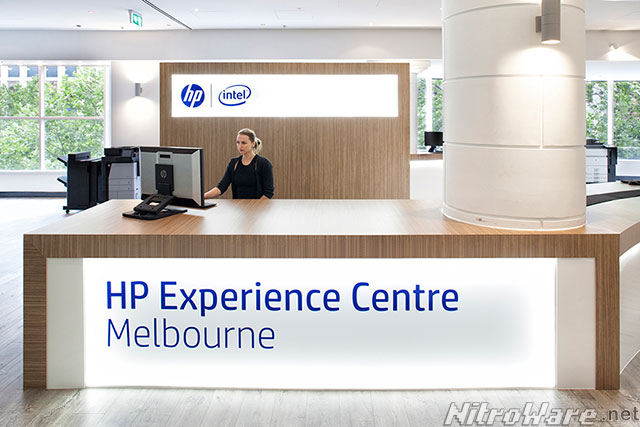 hp exprience centre melbourne showroom reception