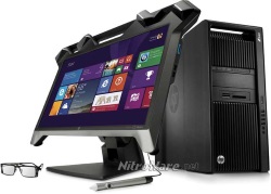 HP Zvr 3D Virtual Reality Monitor, HP Z Workstation