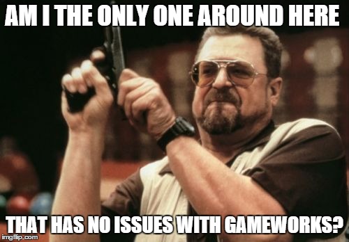 lebowski sobchak nvidia geforce experience gameworks meme