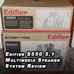 Edifier S-550 5.1 channel multimedia and gaming speaker system review 